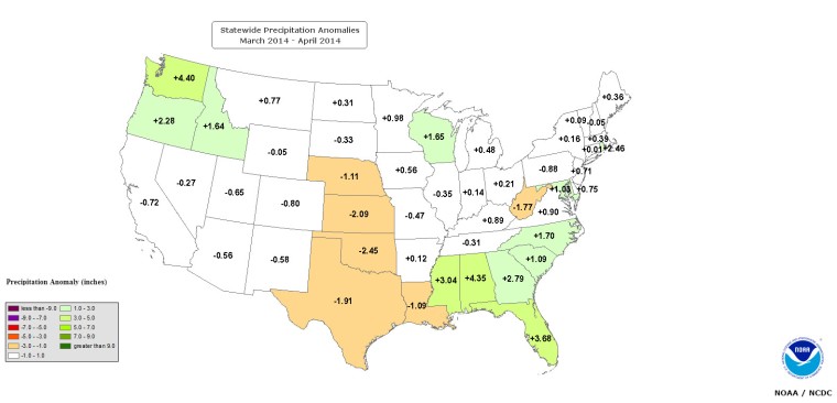 cag_[ Statewide Precipitation Anomalies (accumulation between Mar 2014 and Apr 2014) ]